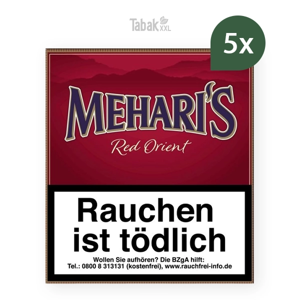meharis zigarillos red orient m vanille stange