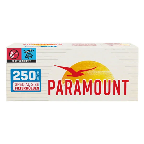 Paramount Special Size Filterhülsen 250er Packung Paramount Special Size Filterhülsen 250er Packung