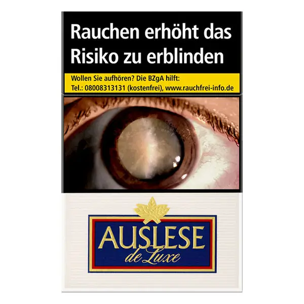 Auslese de Luxe Zigaretten Original Pack