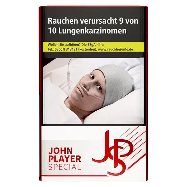 Die JPS Red Zigaretten im original Pack.