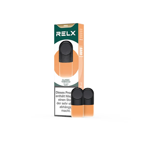 RELX Pods Pro Classic Tobacco 18 mg RELX Pods Pro Classic Tobacco 18 mg