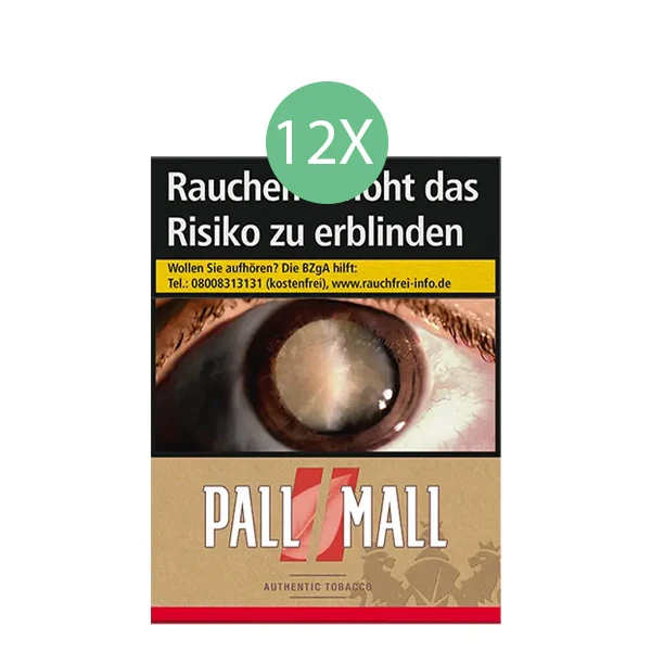 Pall Mall Zigaretten Authentic Red XXL Stange