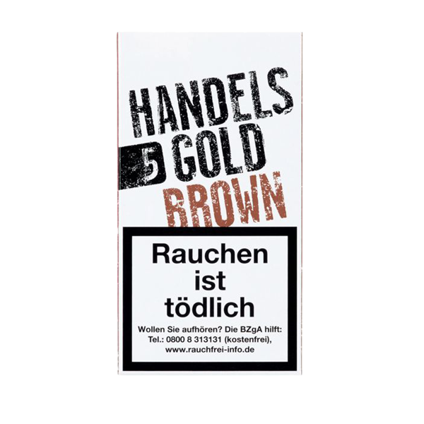 Handelsgold Zigarillos Brown XS Kaffee