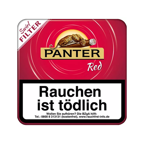 Panter Zigarillos Red M Vanille Swirl Filter