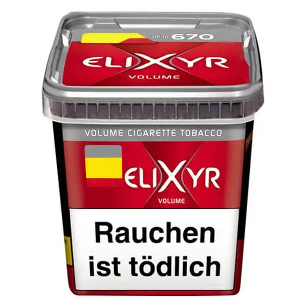 Elixyr Volumentabak Red Eimer