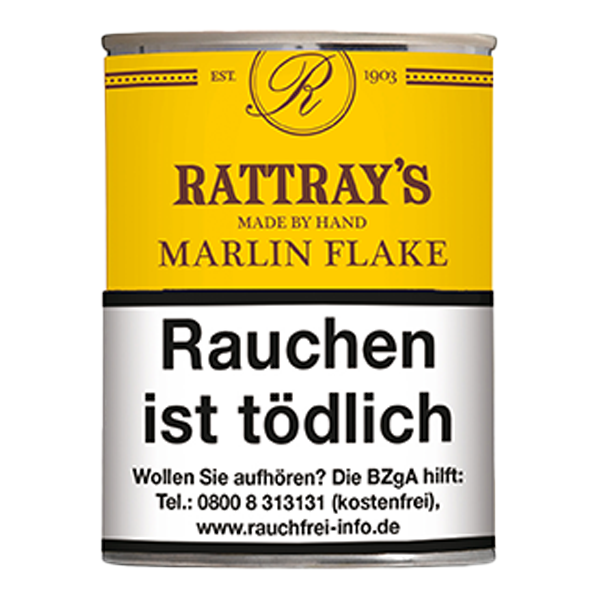Rattray's Pfeifentabak British Selection Box Marlin Flake Rattray's Pfeifentabak British Selection Box Marlin Flake