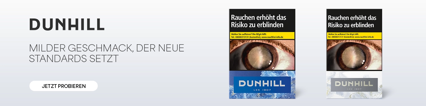 dunhill zigaretten weißer filter