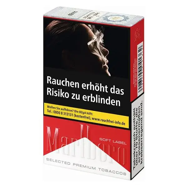 Marlboro Zigaretten Red Soft Label Original Pack Marlboro Zigaretten Red Soft Label Original Pack