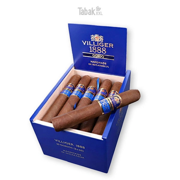 villiger 1888 zigarren nicaragua gordo kiste offen villiger 1888 zigarren nicaragua gordo kiste offen