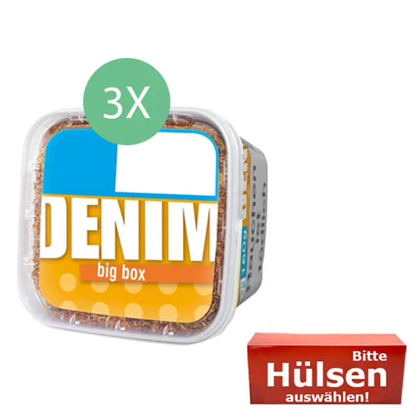 Denim Big box Wählbaren Filterhülsen