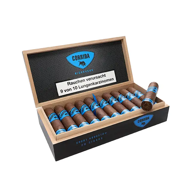 corrida nicaragua zigarren short robusto+ kiste detail corrida nicaragua zigarren short robusto+ kiste detail