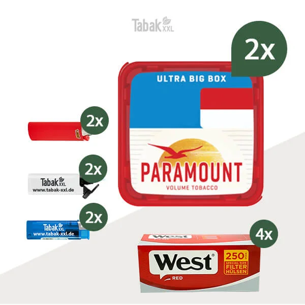 2xparamount-tabak-ultra-box-mit-1000-west-red-special-size-hulsen
