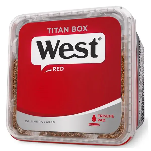 West Volumentabak Red Titan Box Links West Volumentabak Red Titan Box Links