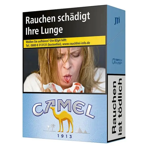 Die Camel Blue Zigaretten im Big Pack XXL.