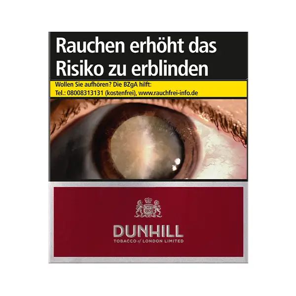 Dunhill Zigaretten Red International Original Pack Dunhill Zigaretten Red International Original Pack