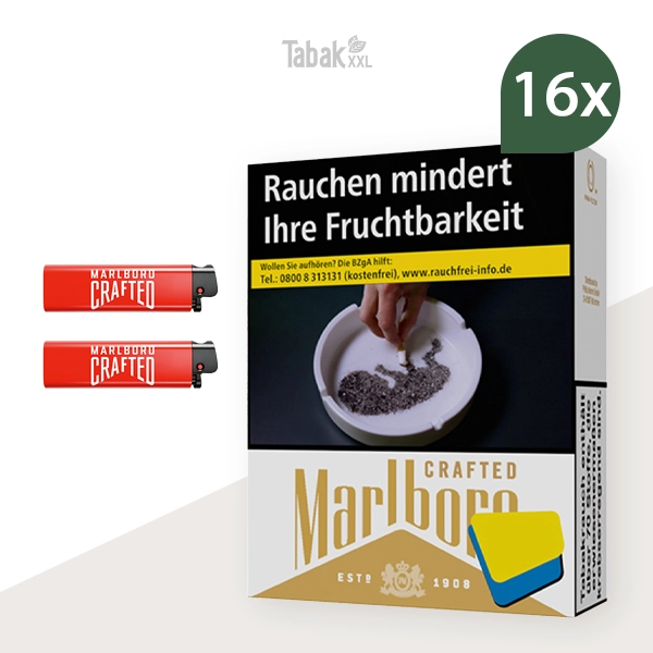 16x-marlboro-zigaretten-crafted-gold-2xl-2x-feuerzeuge 16x-marlboro-zigaretten-crafted-gold-2xl-2x-feuerzeuge