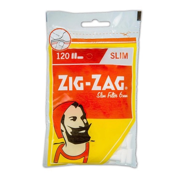Zig Zag Spezial Drehfilter Slim 120 x 6 mm Beutel
