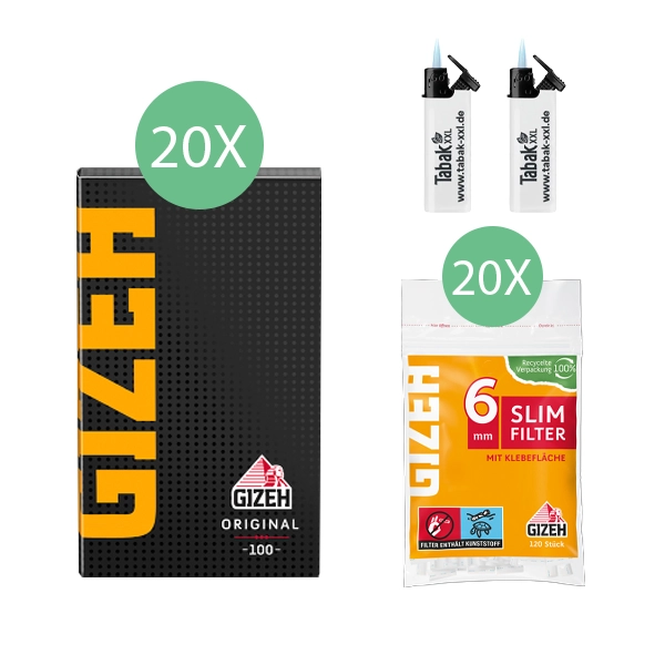 20x-gizeh-blaettchen-black-original-100-blatt-+-20x-gizeh-slim-filter-+-2x-sturmfeuerzeuge 20x-gizeh-blaettchen-black-original-100-blatt-+-20x-gizeh-slim-filter-+-2x-sturmfeuerzeuge