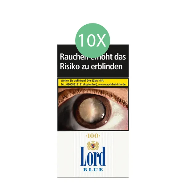 Lord Zigaretten Blue 100 Original Pack Stange Lord Zigaretten Blue 100 Original Pack Stange