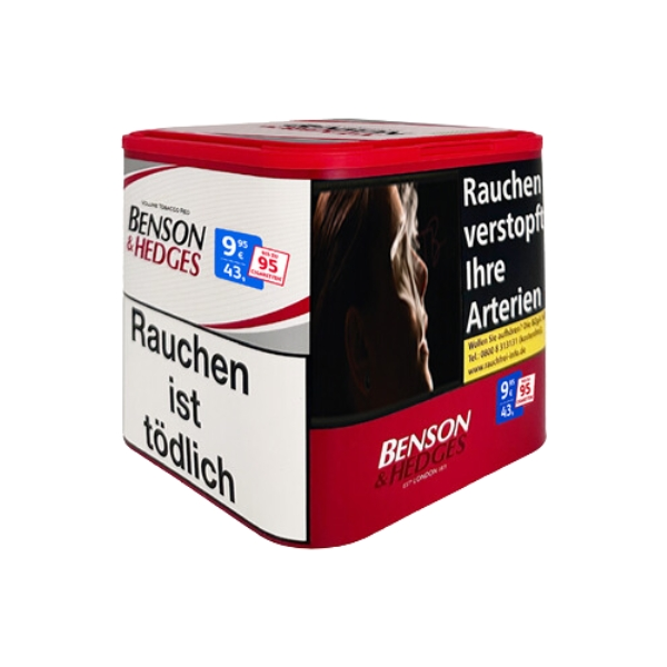 benson und hedges tabak red dose volumentabak