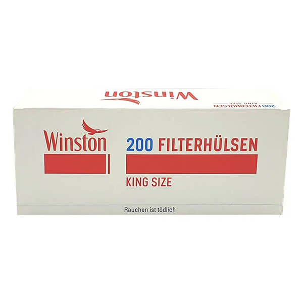 Winston King Size Filterhülsen 200er Packung