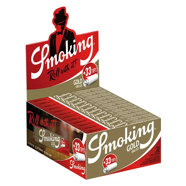 smoking-blaettchen-gold-king-size-24-x-33-blatt-tips-box