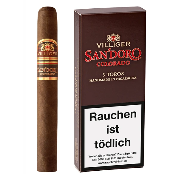 villiger san doro colorado zigarren toro villiger san doro colorado zigarren toro
