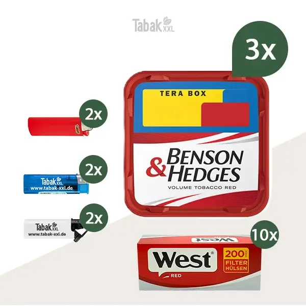 3-x-benson-und-hedges-tera-box-mit-2000-west-huelsen