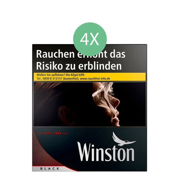 Winston Zigaretten Black 5XL Stange