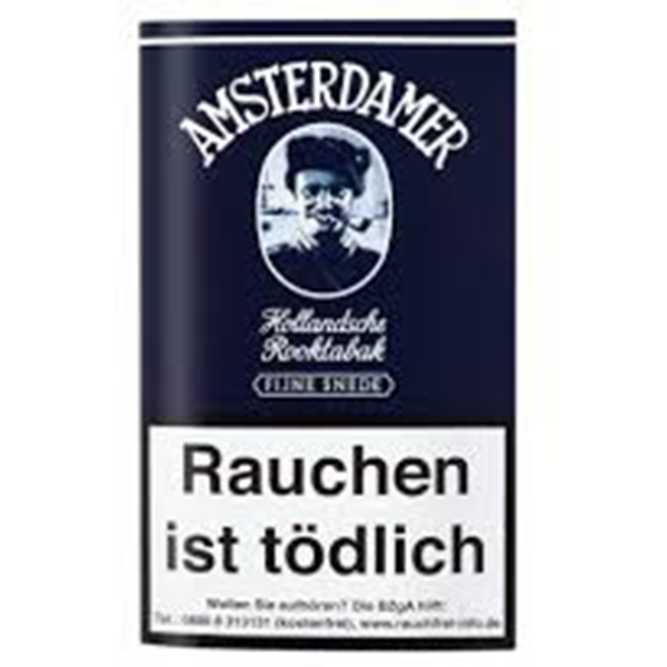 amsterdamer_tabak_blau Der blaue Feinschnitt Tabak von Amsterdam
