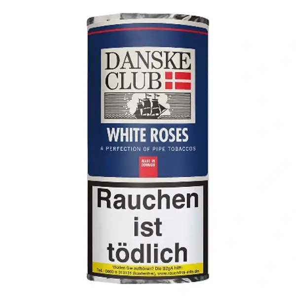 Danske Club Pfeifentabak White Roses Pouch Danske Club Pfeifentabak White Roses Pouch