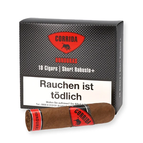 corrida zigarren honduras short robusto+ corrida zigarren honduras short robusto+