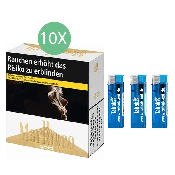10x-marlboro-zigaretten-gold-4xl-3x-elektro-feuerzeuge 10x-marlboro-zigaretten-gold-4xl-3x-elektro-feuerzeuge