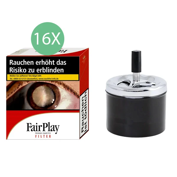16x-fairplay-zigaretten-filter-xxxl-1x-aschenbecher 16x-fairplay-zigaretten-filter-xxxl-1x-aschenbecher