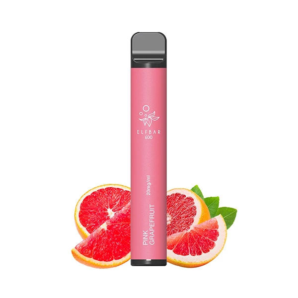 elfbar e zigarette 600 pink grapefruit 20 mg einweg