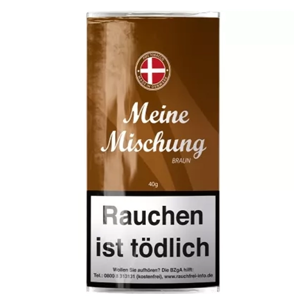 meine mischung pfeifentabak braun pouch