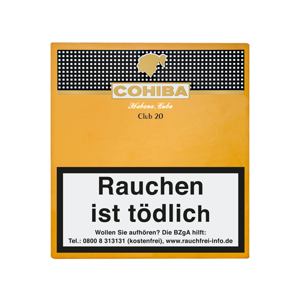 Cohiba Zigarillos Club 20 Gelb S