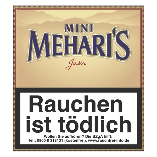 Mehari's Zigarillos Java Mini Beige M Mehari's Zigarillos Java Mini Beige M