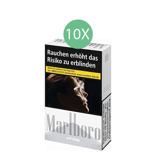 Marlboro Zigaretten White Original Pack Stange Marlboro Zigaretten White Original Pack Stange