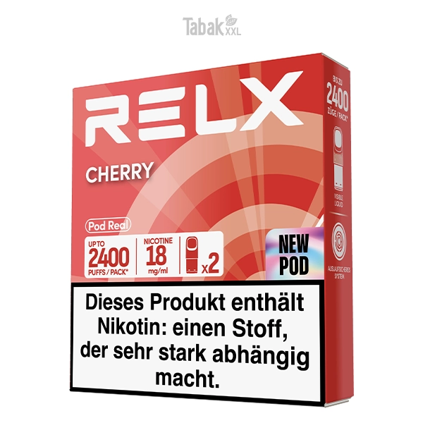 RELX Pod Real Cherry 18 mg/ml RELX Pod Real Cherry 18 mg/ml