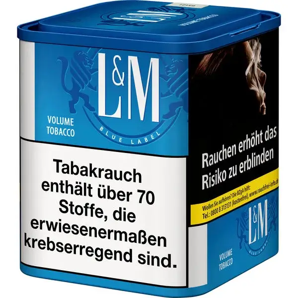 L&M Blau Volumentabak 40g Dose