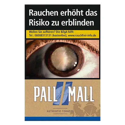 Pall Mall Zigaretten Authentic Blue