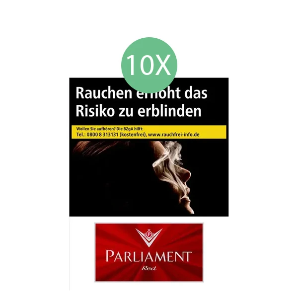 Parliament Zigaretten Red Original Pack L-Box Stange