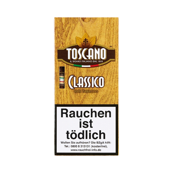 Toscano Zigarillos Classico Gelb XS