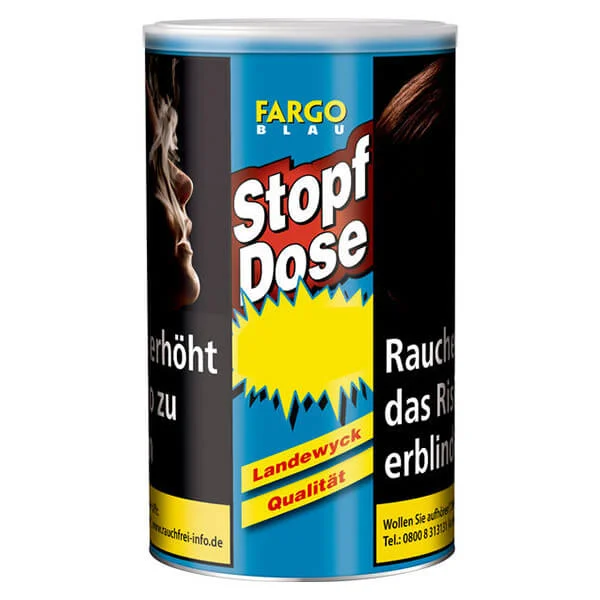 Fargo-Stopf-Dose-Blau XXL