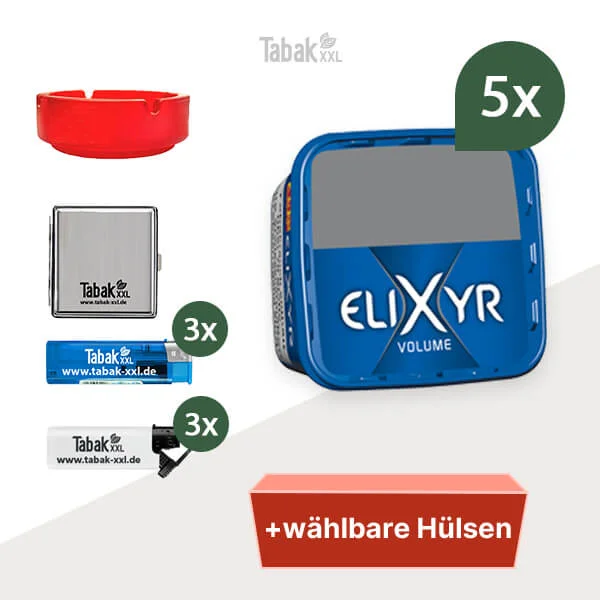 5x-elixyr-volumentabak-blue-mit-wahlbarem-huelsen-metalletui