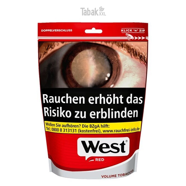 west-volumentabak-red-beutel west-volumentabak-red-beutel