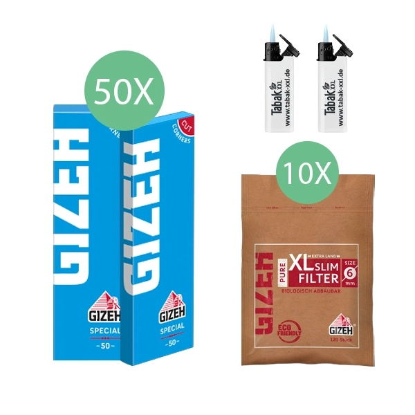 50x-gizeh-blaettchen-special-50-blatt-+-10x-gizeh-xl-slim-filter-+-2x-sturmfeuerzeuge 50x-gizeh-blaettchen-special-50-blatt-+-10x-gizeh-xl-slim-filter-+-2x-sturmfeuerzeuge