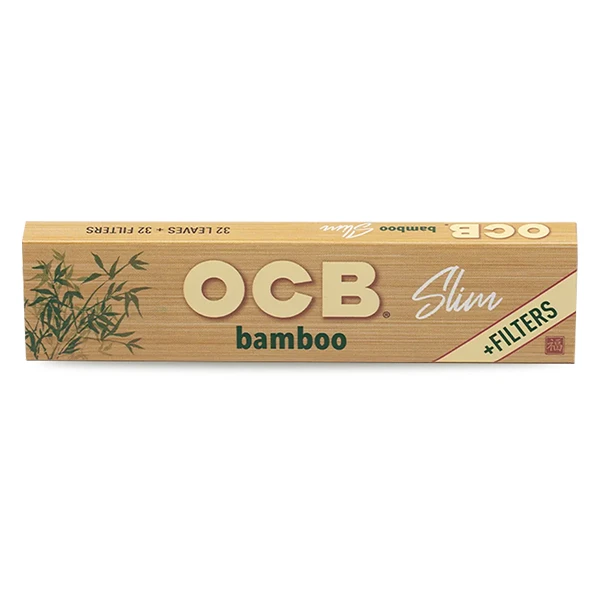 ocb-blaettchen-bamboo-slim-32-blatt-tips-frontal ocb-blaettchen-bamboo-slim-32-blatt-tips-frontal
