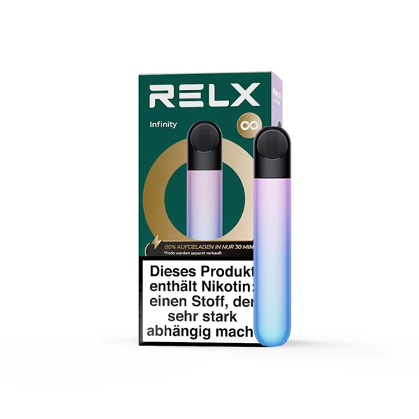 Relx E-Zigarette Infinity Sky Blush 380 mAh Mehrweg Relx E-Zigarette Infinity Sky Blush 380 mAh Mehrweg